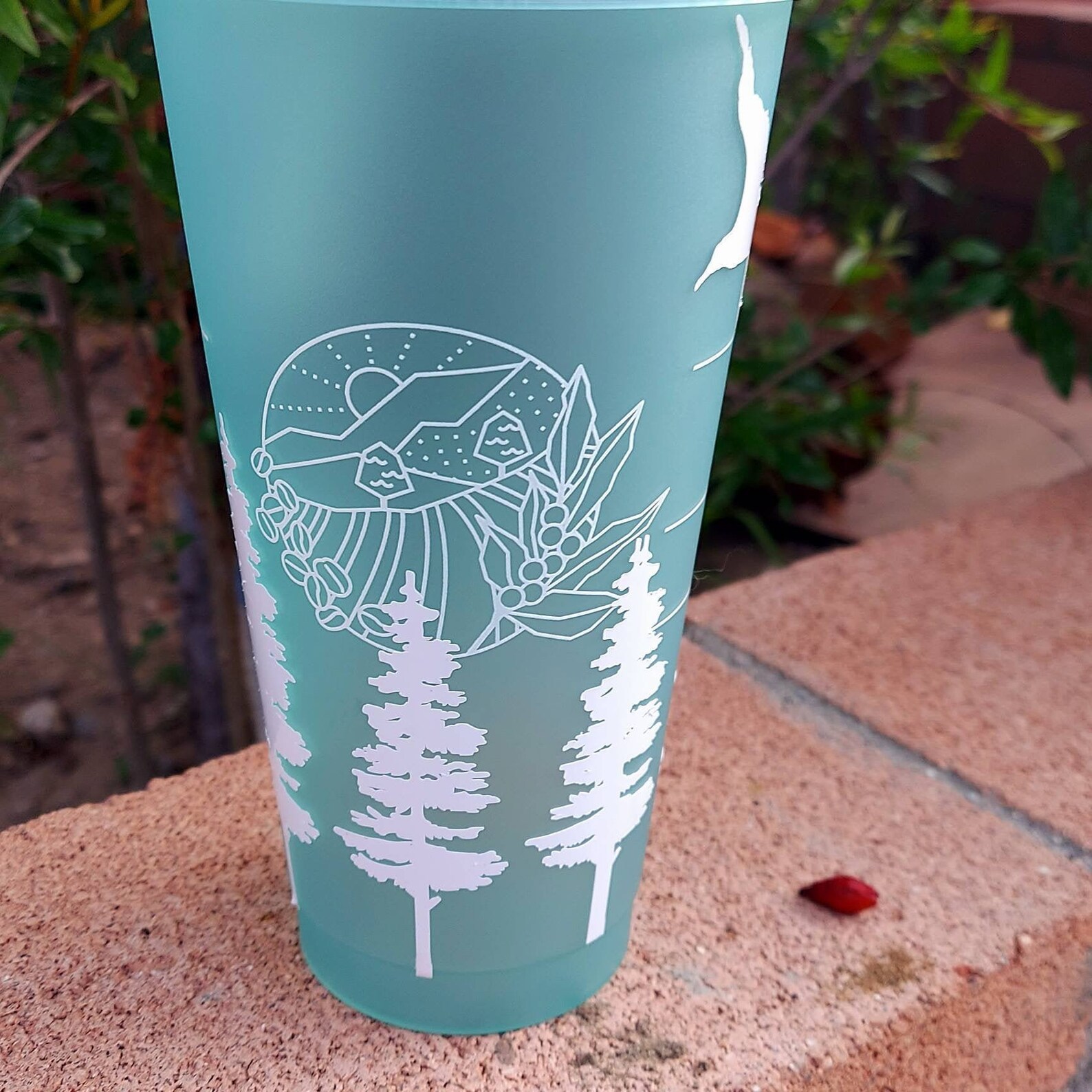 Forest limited earth day starbucks cup Etsy