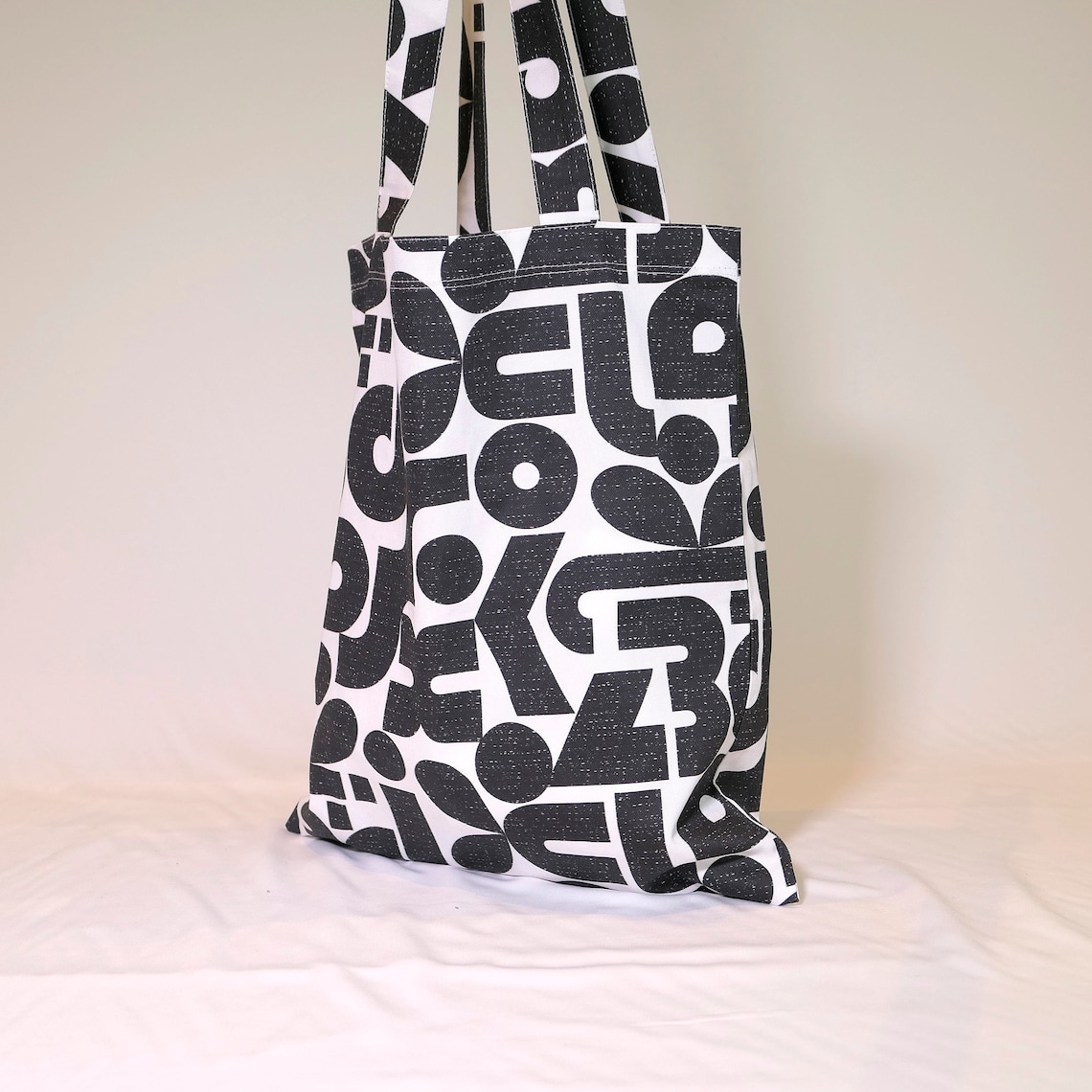 Typo Tote Bag Gift Idea Etsy
