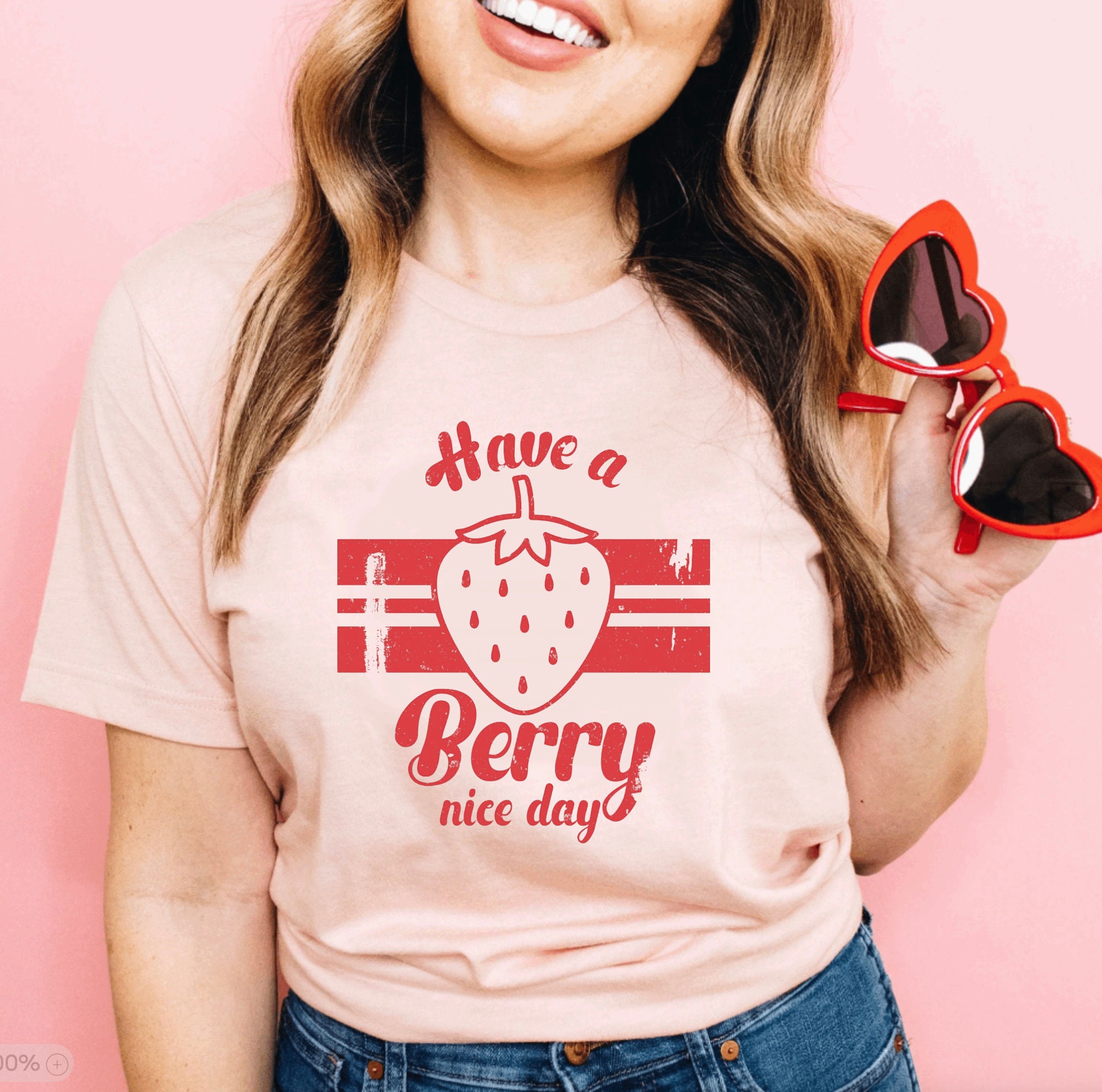 Berry denim t shirt cheap