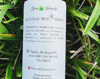 Natural Deet-Free Bug Spray | Organic Insect Repellent