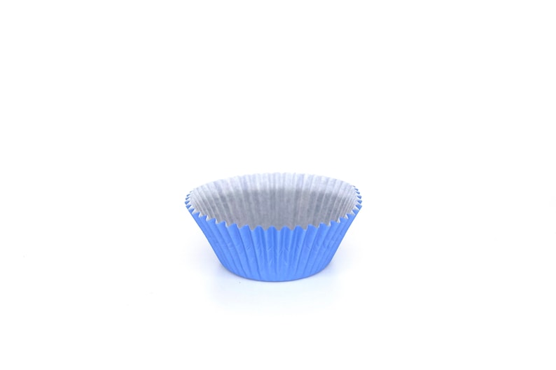 2 inches diameter base 1.5 inches height 100 pcs Blue Baking Cups Muffins 2 Pack of 50 Paper Liners Wrappers for Cupcakes