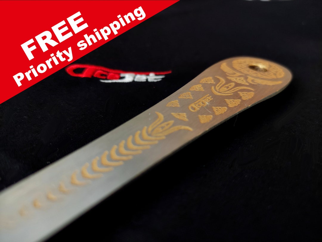 ACEJET STINGER D2 Viking 24K GOLD Throwing Knife Etsy