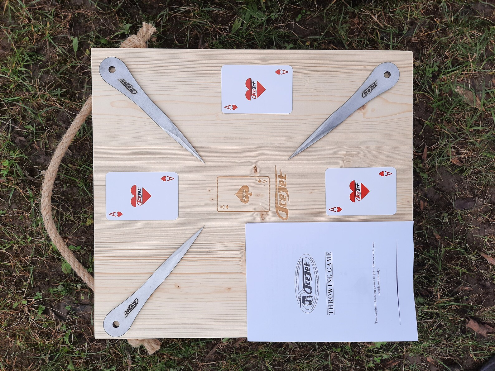 Acejet Knife Throwing Game Etsy
