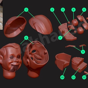 ventriloquist head 1