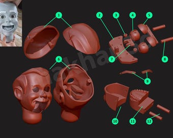 ventriloquist head 1