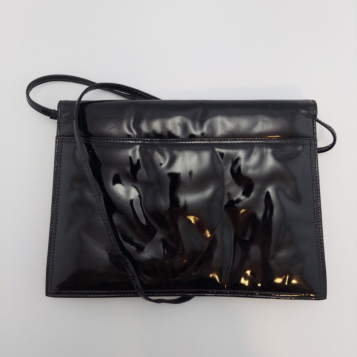 Jay Herbert Crossbody Purse Bag Vintage Leather Black | Etsy