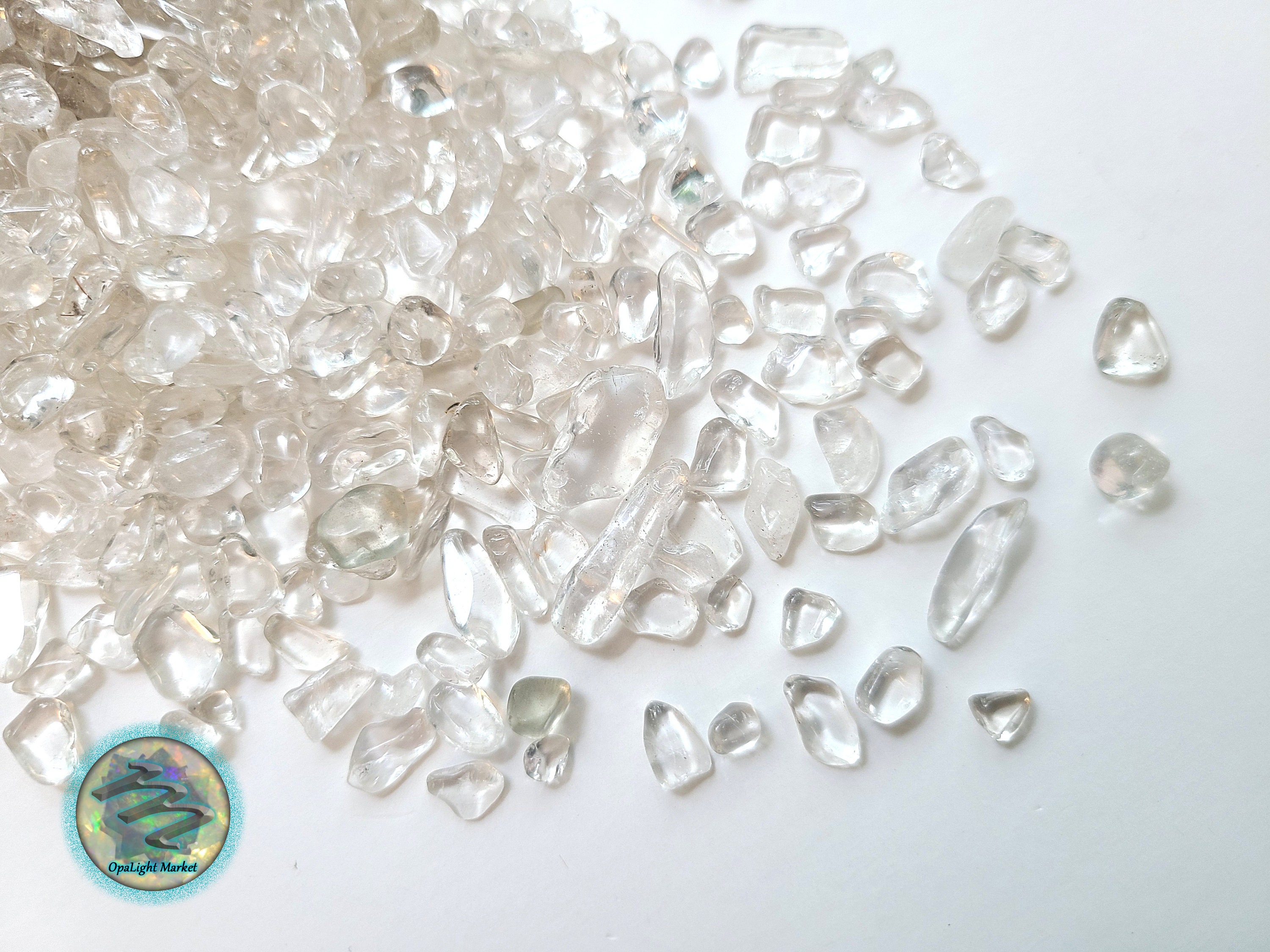 Quartz Crystal Chips 48mm Bulk Natural Quartz Chips Quartz Etsy