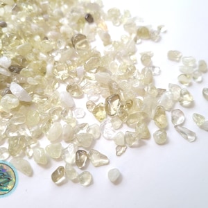 Citrine Crystal Chips 3-9mm | Bulk Citrine Gemstone Chips, Crystal Citrine, Natural Tumbled Citrine, Inlays, Orgonite, Resin Arts, Crafts