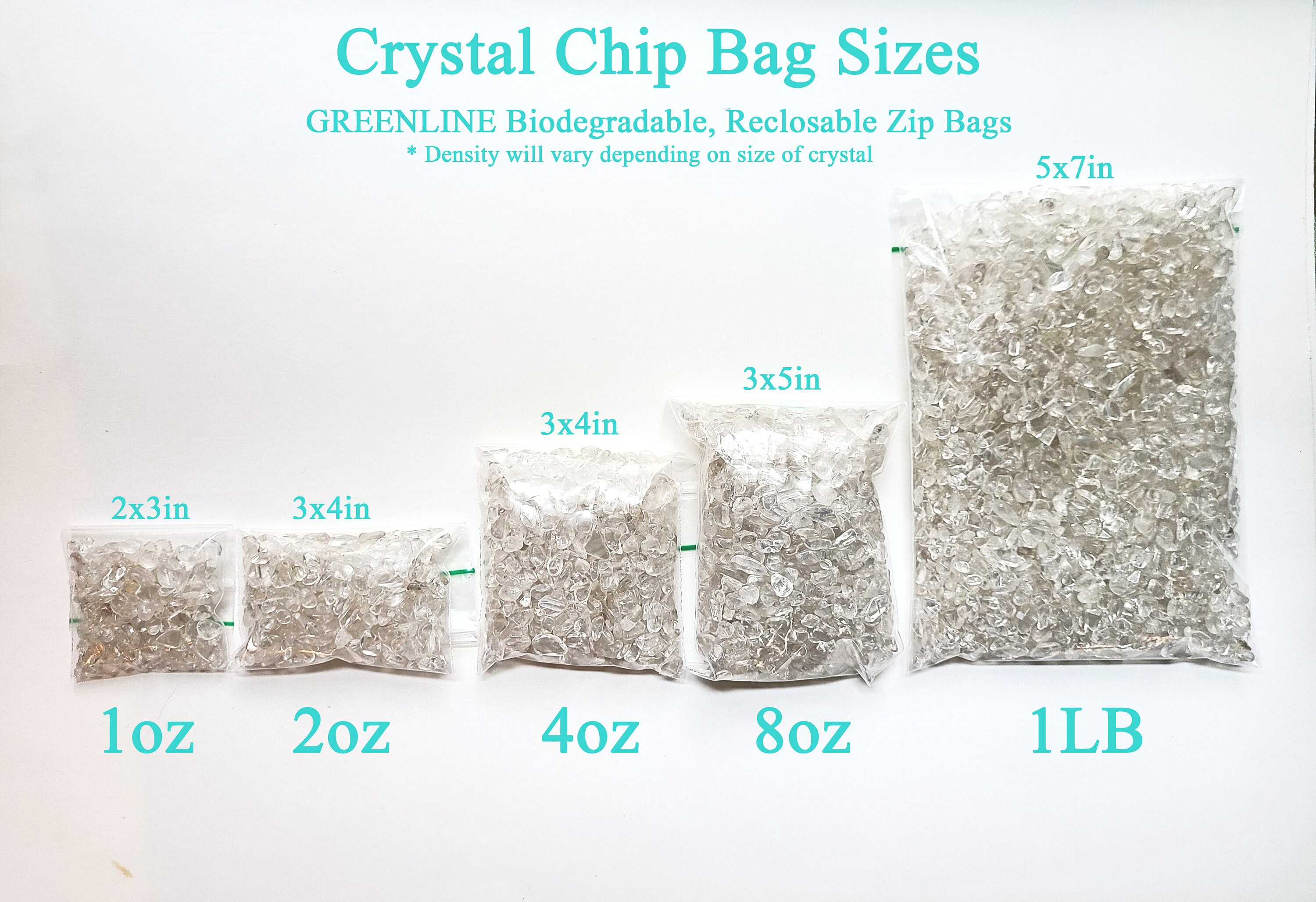 Biodegradable Resealable Zip Bags 2x3, 3x4, 5x7 Green Ecofriendly Ziplock  Bags, Portion Bags, Storage Bags, Biodegradable Zip Bags 