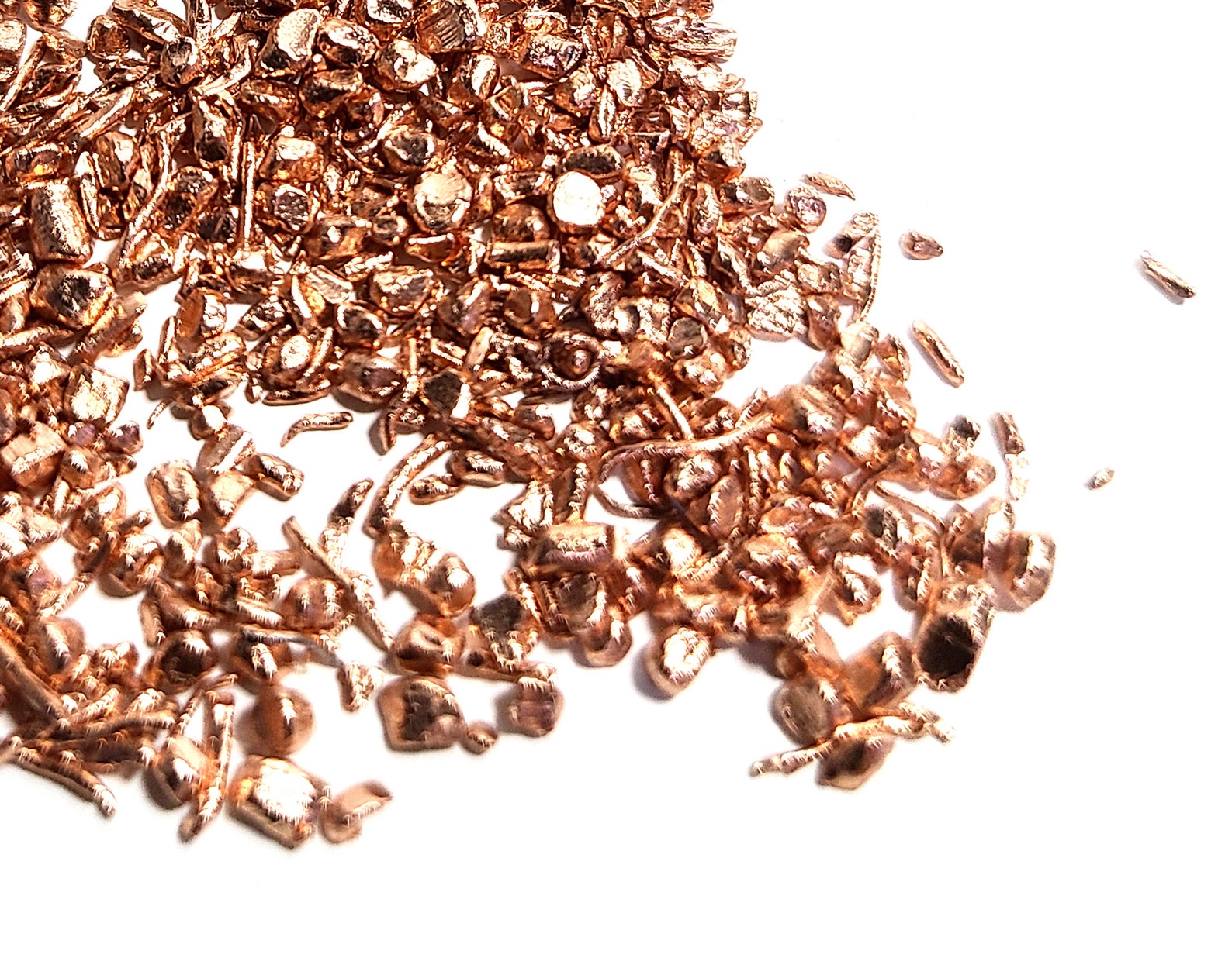99.9 Pure Copper Shavings Bulk 1 LB Copper Chop Copper Etsy