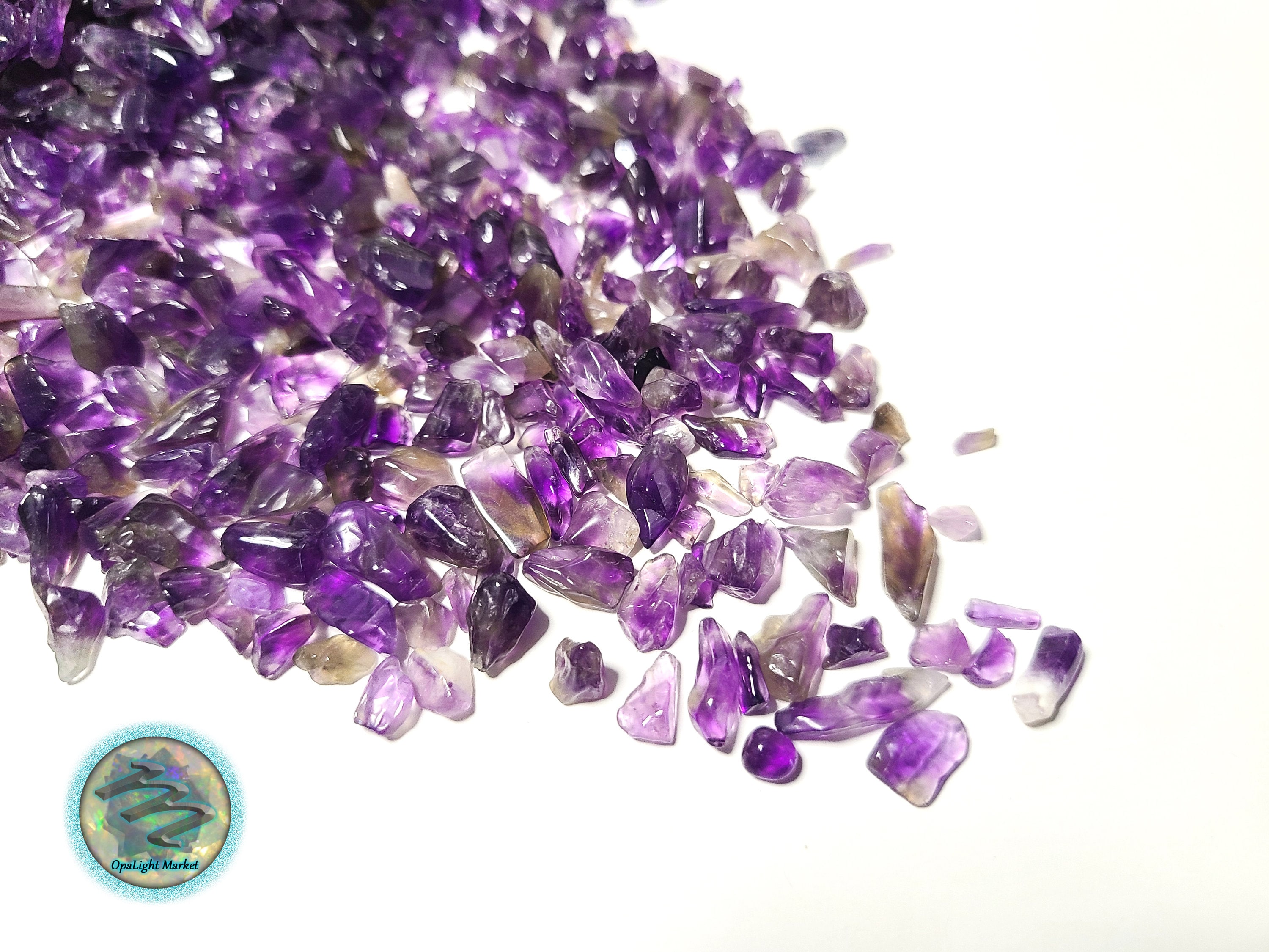 Amethyst Crystals Chips 49mm Bulk Amethyst Chips Natural Etsy