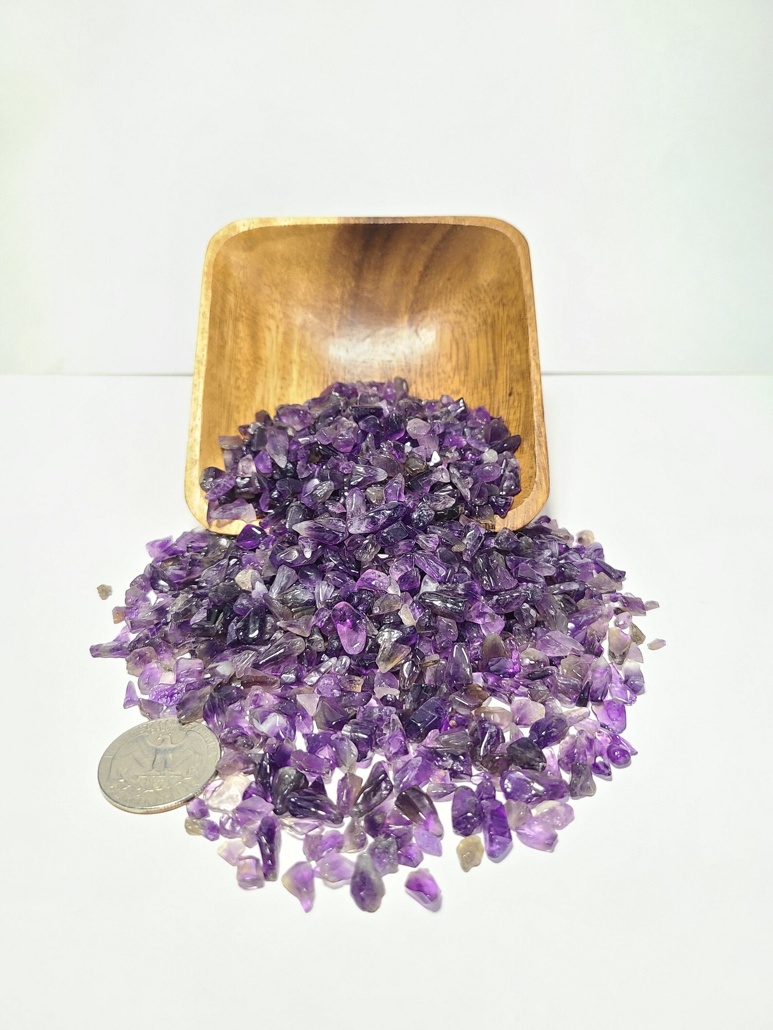 Amethyst Crystals Chips 712mm 1LB Bulk Amethyst Chips Etsy