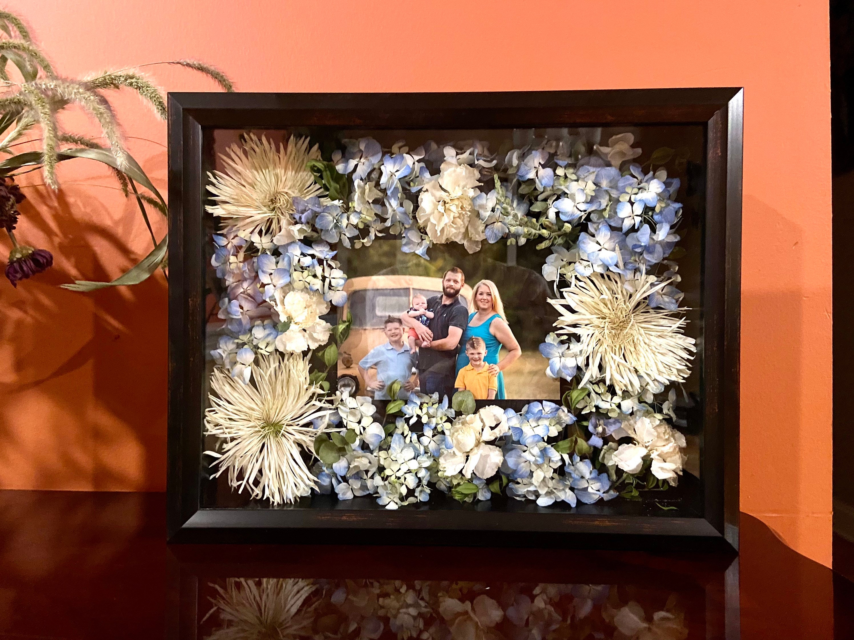 Shadow Box For Funeral Flowers
