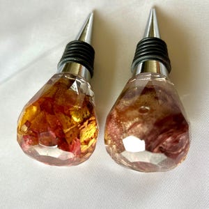 Bridal bouquet preservation,Wedding flower preservation,Resin wine stopper,Bridemaid gifts,Groom&#39;s men gifts,flower preservation in resin