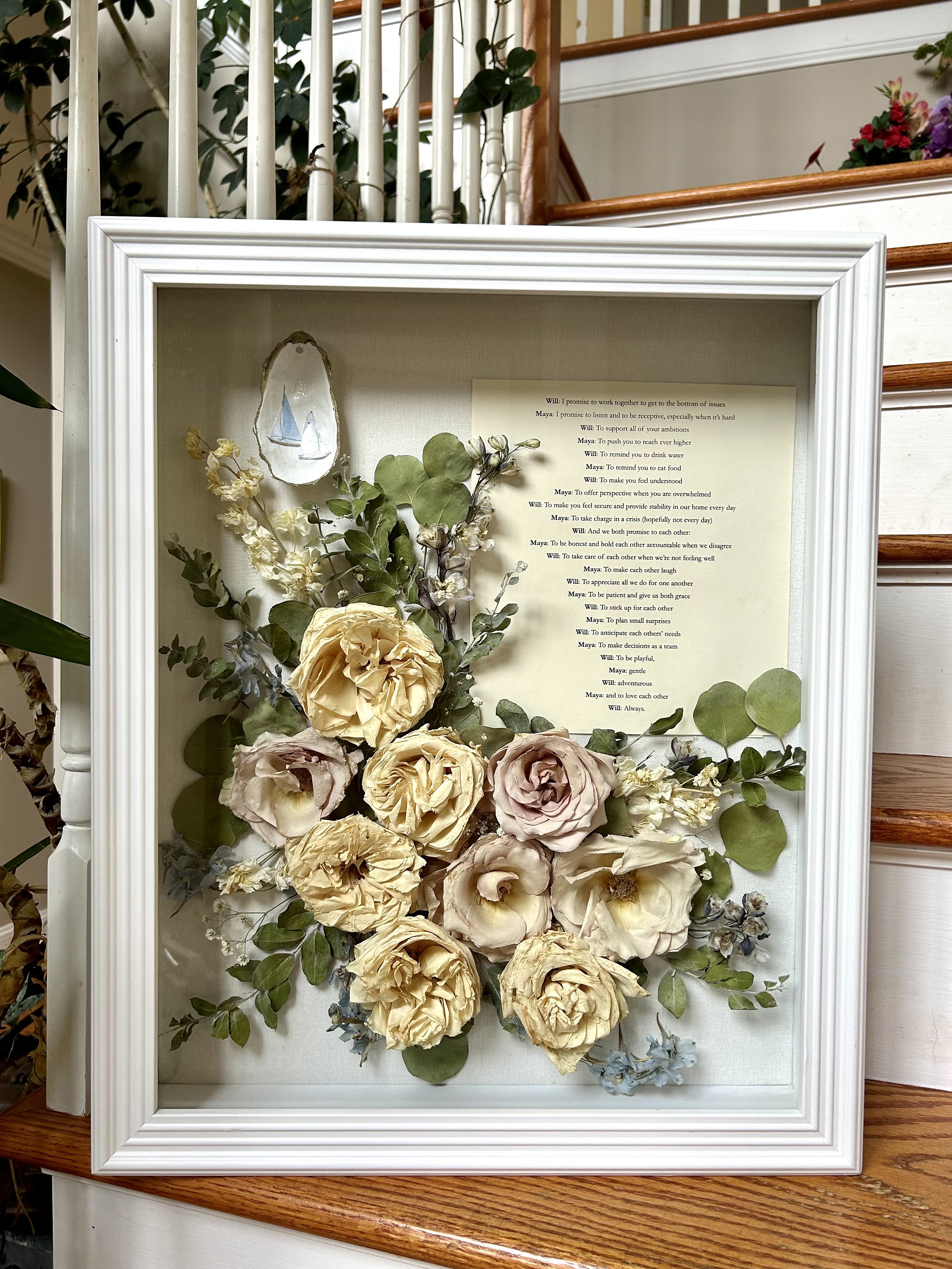 DIY Wedding Bouquet Preservation: This is how I preserved my wedding  bouquet flowers, by pres…