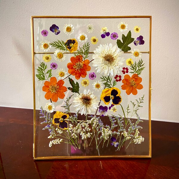 Pressed Flower Print Etsy