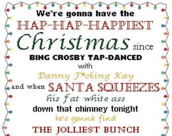 Christmas Vacation Cross Stitch Pattern Etsy