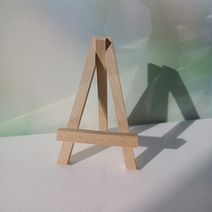 Table top easel for painting Small easel Table top display stand