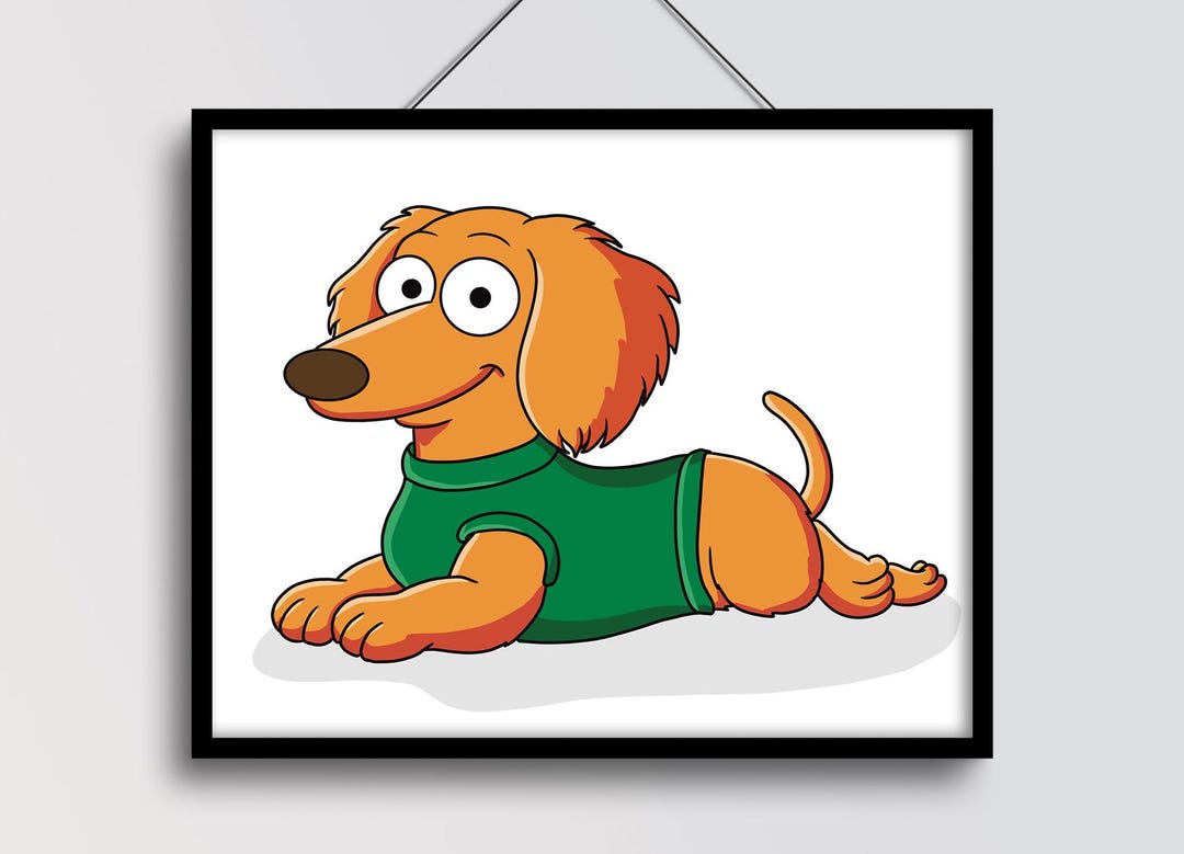 Simpsons Pet Portrait | Personalised Simpson | Dog Cat Portrait ...