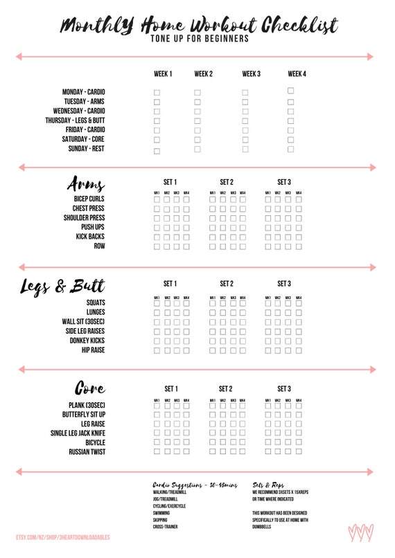 Simple bereft exercise routine at home