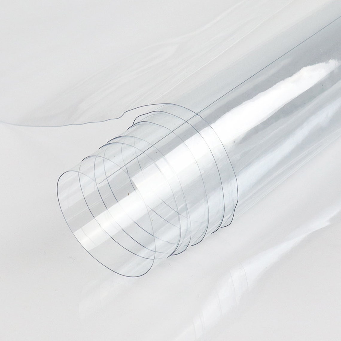 Clear Vinyl Clear PVC Table Cover Protector Waterproof Soft Etsy