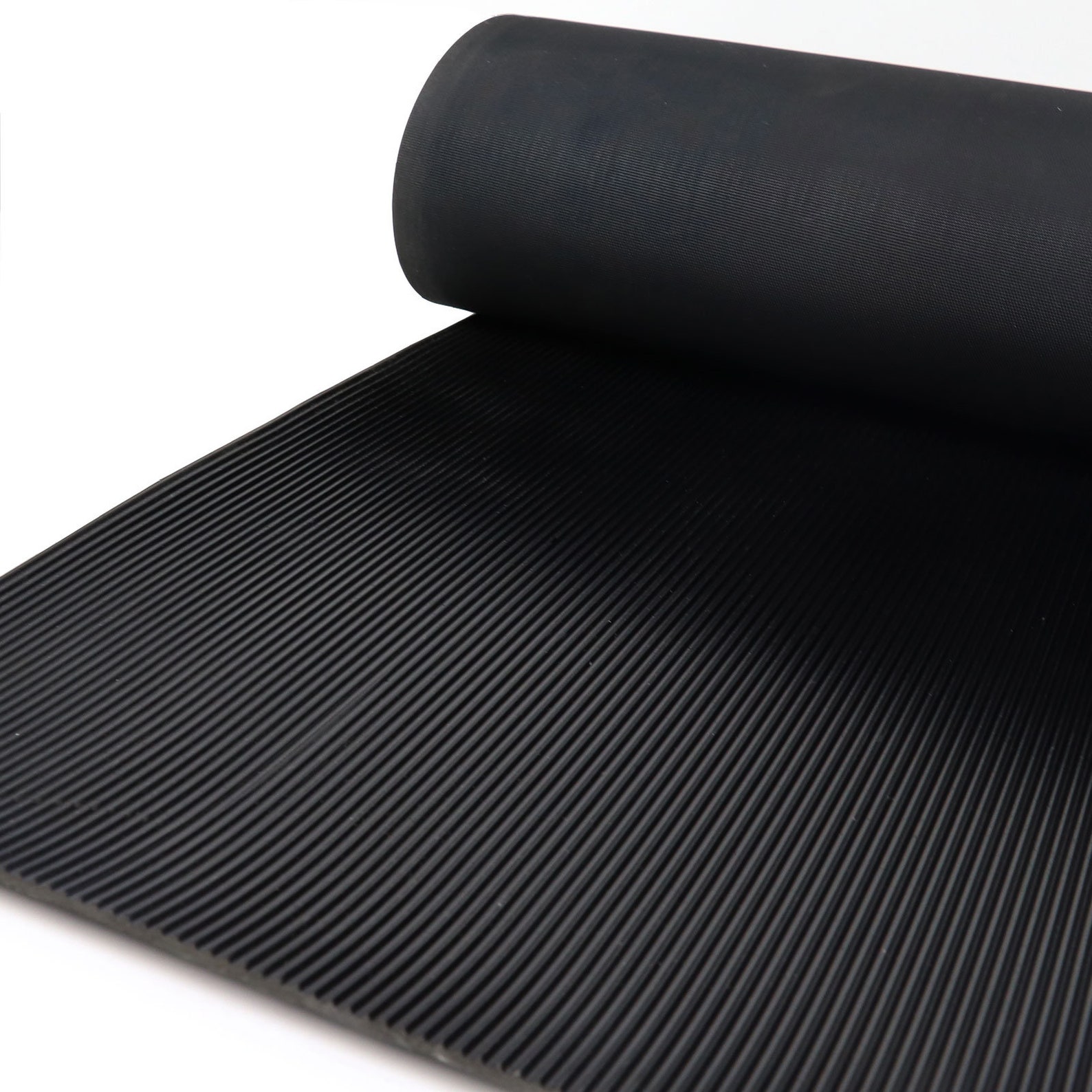 Heavy Duty Indoor Outdoor Rubber Runner Mat, Door Mat for Floor
