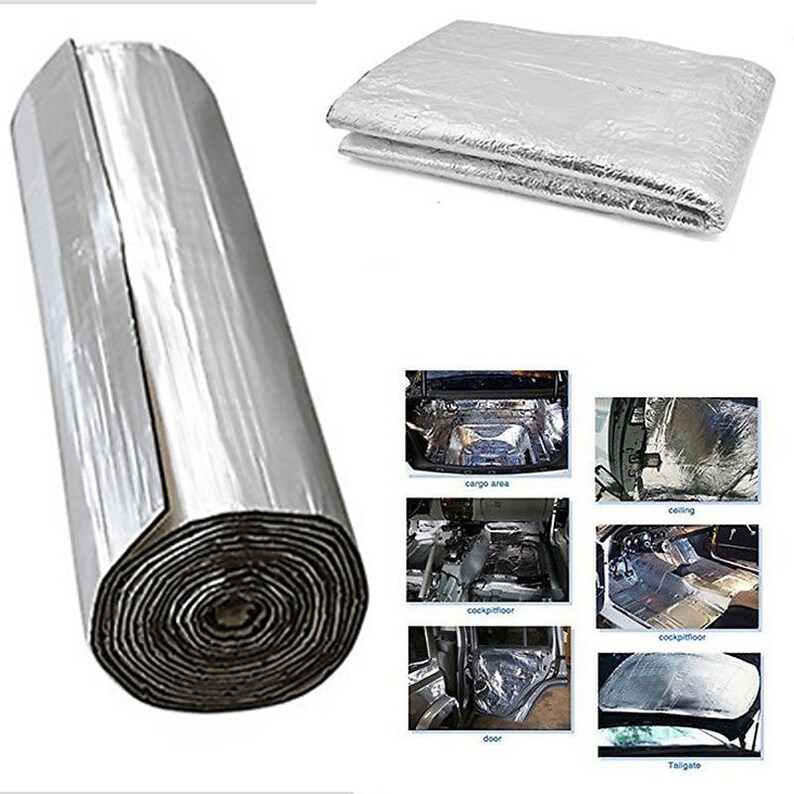 Sound Deadener Heat Shield Insulation Car Noise Killer Adhesive Mat