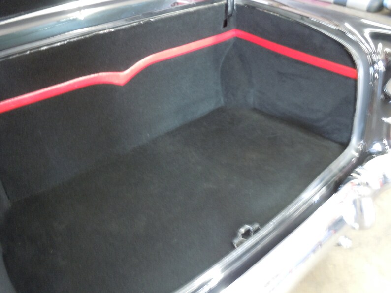 Black Speaker Box Carpet Resists Stains Nonwoven Fabric Cover for Car