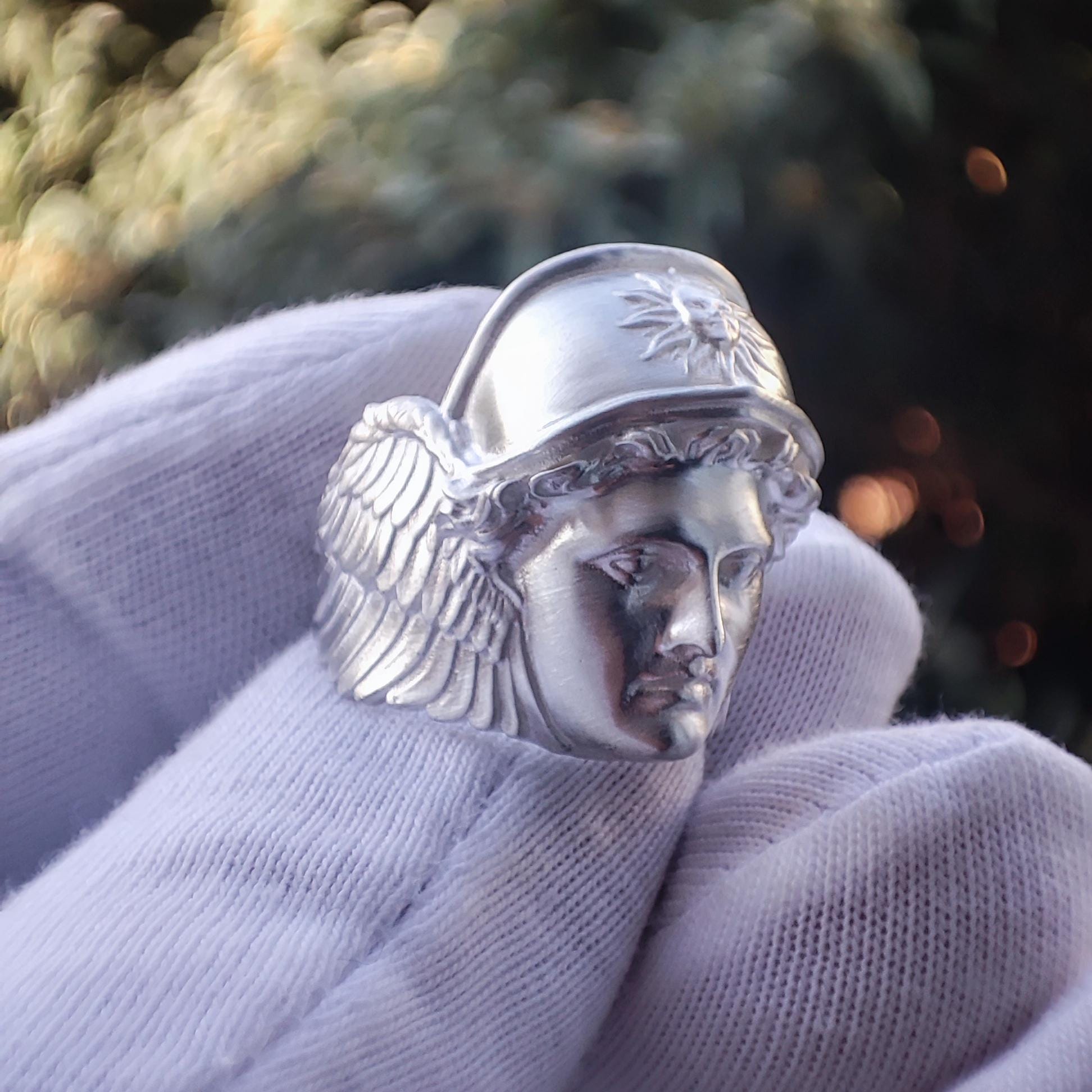 Hermes Ring, Hermes Sterling Silver Ring, Hermes Jewelry