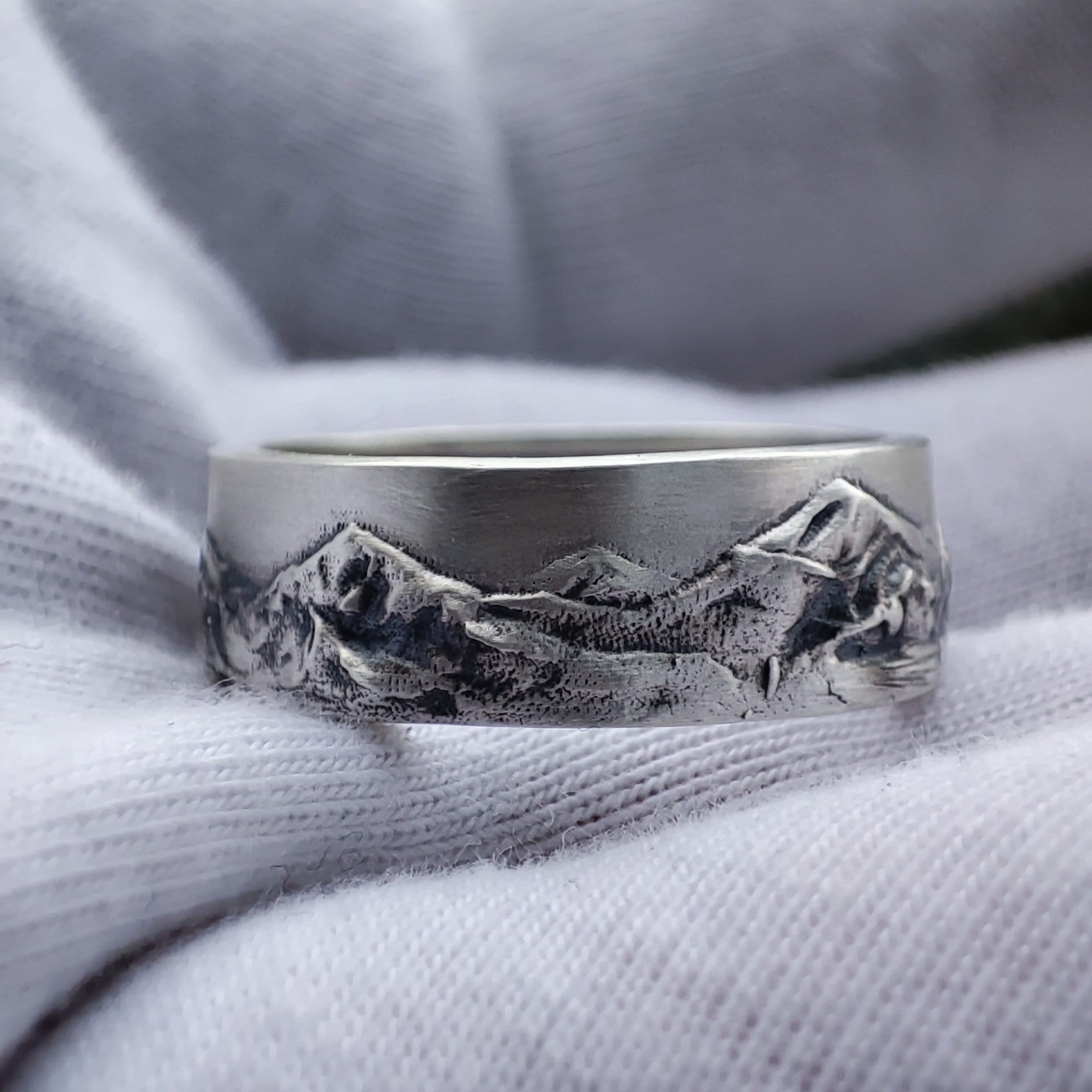 Nature Wedding Ring - Etsy