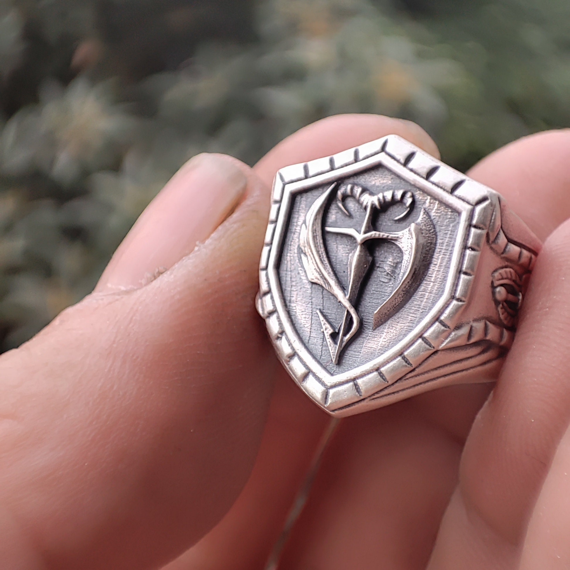 【激レア】 デビルメイクライ5 オリジナルスマホリング（非売品） デビル メイ クライ、デビル メイ クライ シルバー リング、デビル