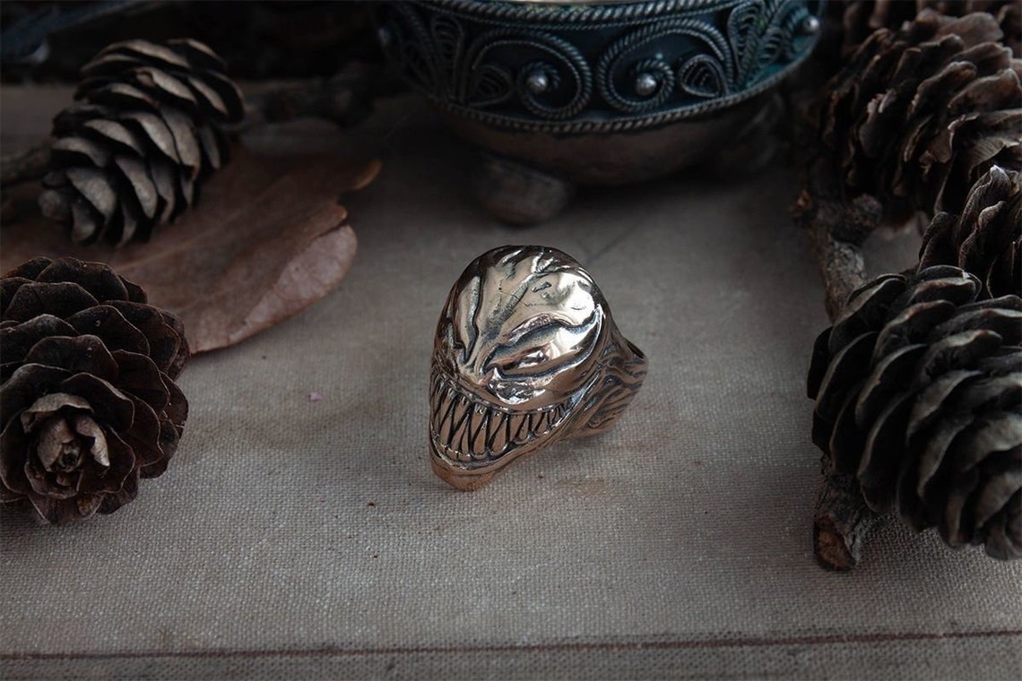 Venom Venom Ring Venom Spiderman Ring Spiderman Ring - Etsy