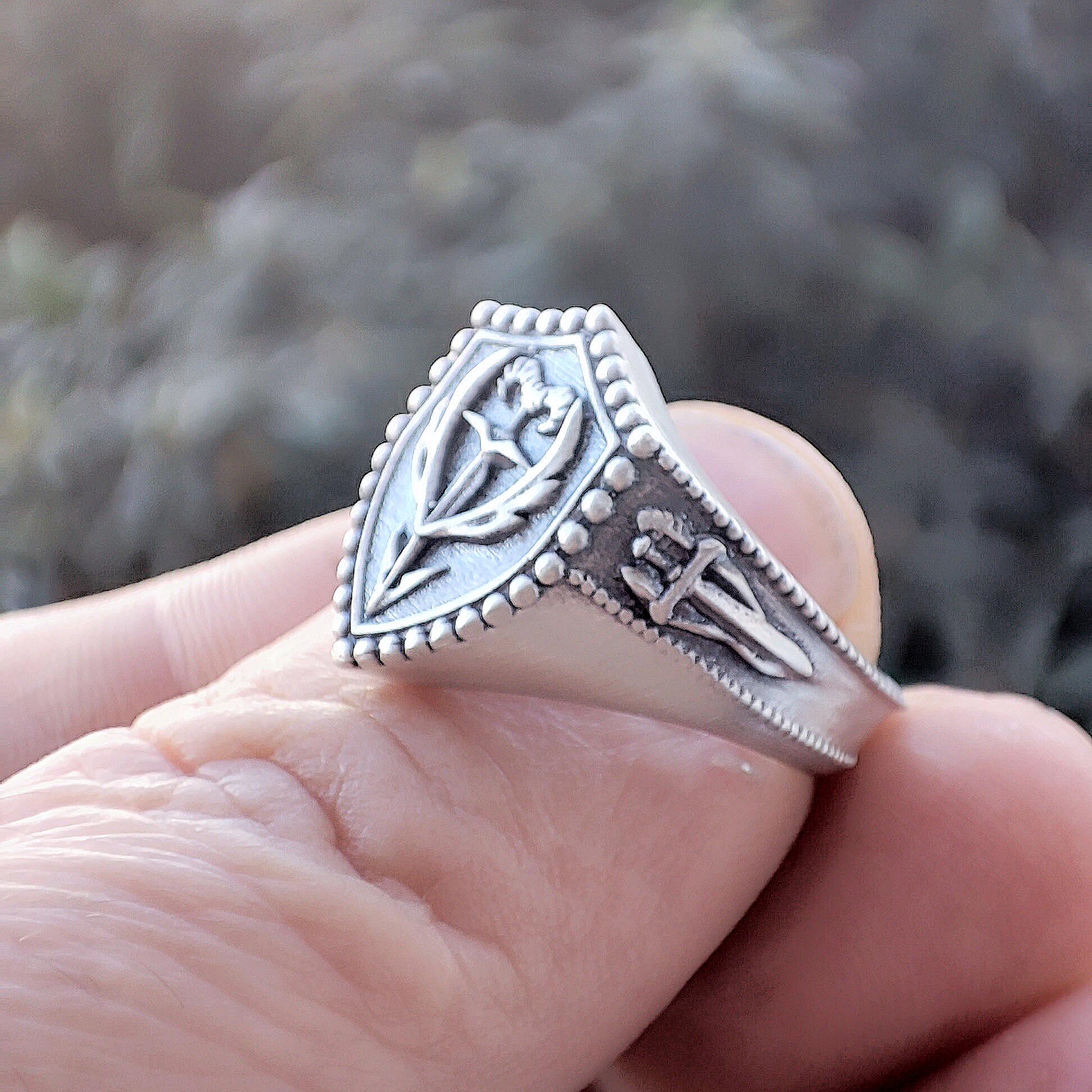 Devil May Cry 5 Nero Ring, 925 Silver, Cosplay Replica - Etsy