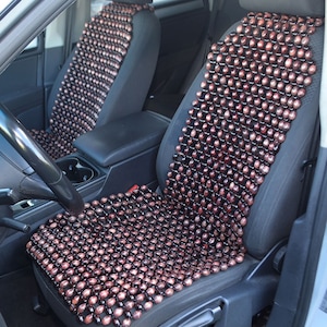 Wooden bead car seat cover massager. Car massager. Bead car massager. Massager. Car gift. Car decor. Car seat cover. Car accessory. Gift.