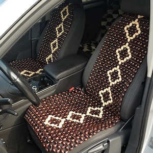 Wooden bead car seat cover. Car massager. Car seat cover. Back massager. Bead seat cover. Seat cover. Wooden seat cover. Car accessory. Gift