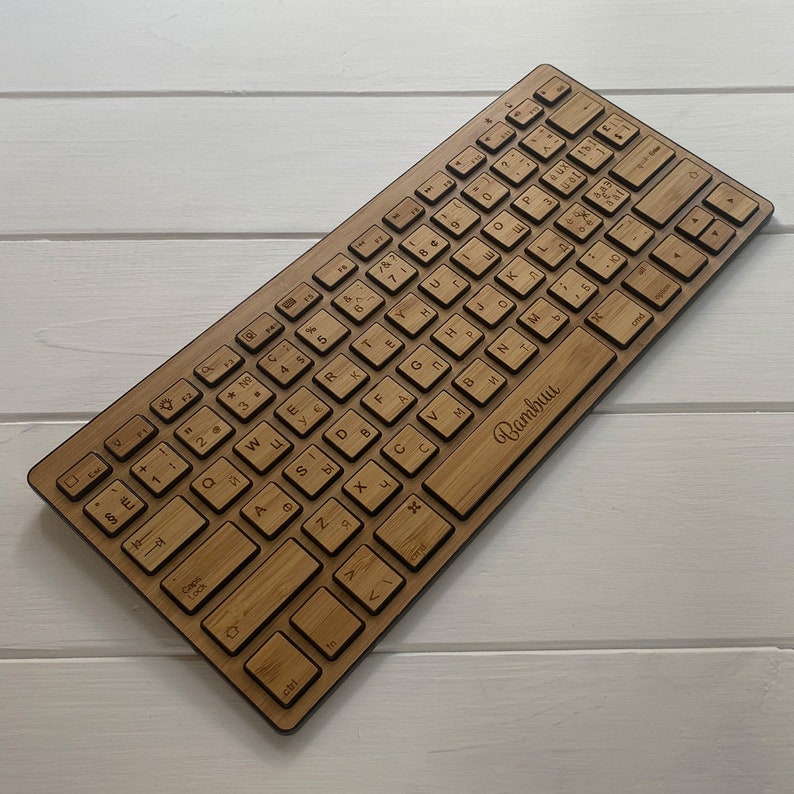 Keyboard. Wireless Keyboard. Computer Accessory. Keyboard Etsy