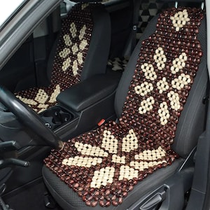 Back massager. Bead seat cover. Seat cover. Wooden seat cover. Wooden bead car seat cover. Car massager. Car seat cover. Car accessory. Gift