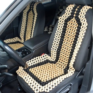 Car seat cover. Back massager. Wooden seat cover. Bead car seat cover. Car massager. Bead seat cover. Seat cover. Car accessory. Gift.