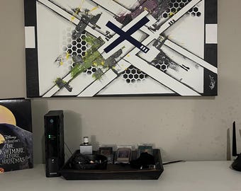 Guaise Glow in the dark Abstract painting