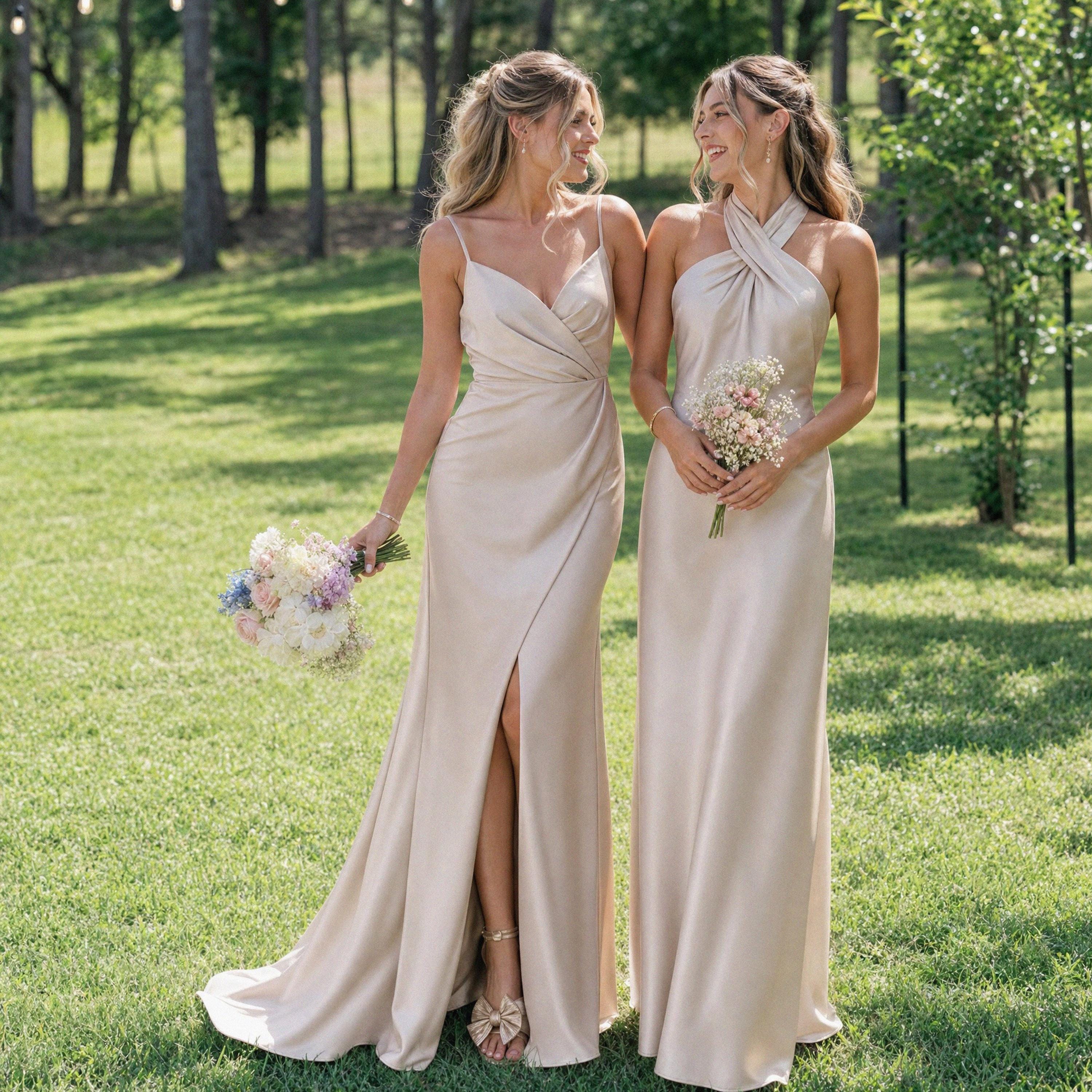 bridgerton style bridesmaid dresses 22 "Bridgerton"-Inspired Wedding Dresses