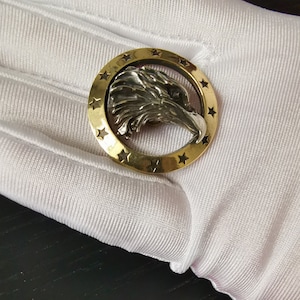 Leather Concho Brass Conchos Brass Rivets Accessories Stud Concho Leatherwork With Screw Back
