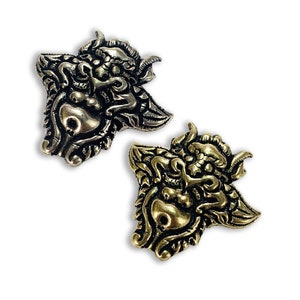 Brass Conchos Screw Back Concho Decorative Buckle Leather Craft Conchos Embellishments(Gold/Sliver)