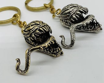 Brass Venom Pendant Keychain Pendants Key Rings Keychain Accessories Men Jewelry Gift