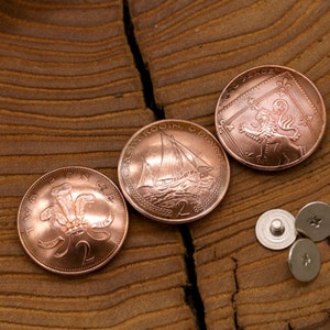 Morgan Dollar Concho Coin Conchos Screw Back Decorative Concho Wallet Buttons Leather Craft for Man Woman 3 Styles