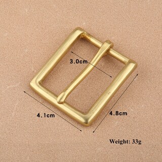 Fibbia Massiccia Rettangolare Fibbia Cintura In Ottone Massiccio PH PandaHall - Quadrata Per Uomo E Donna Fibbia Rettangolare Uomo