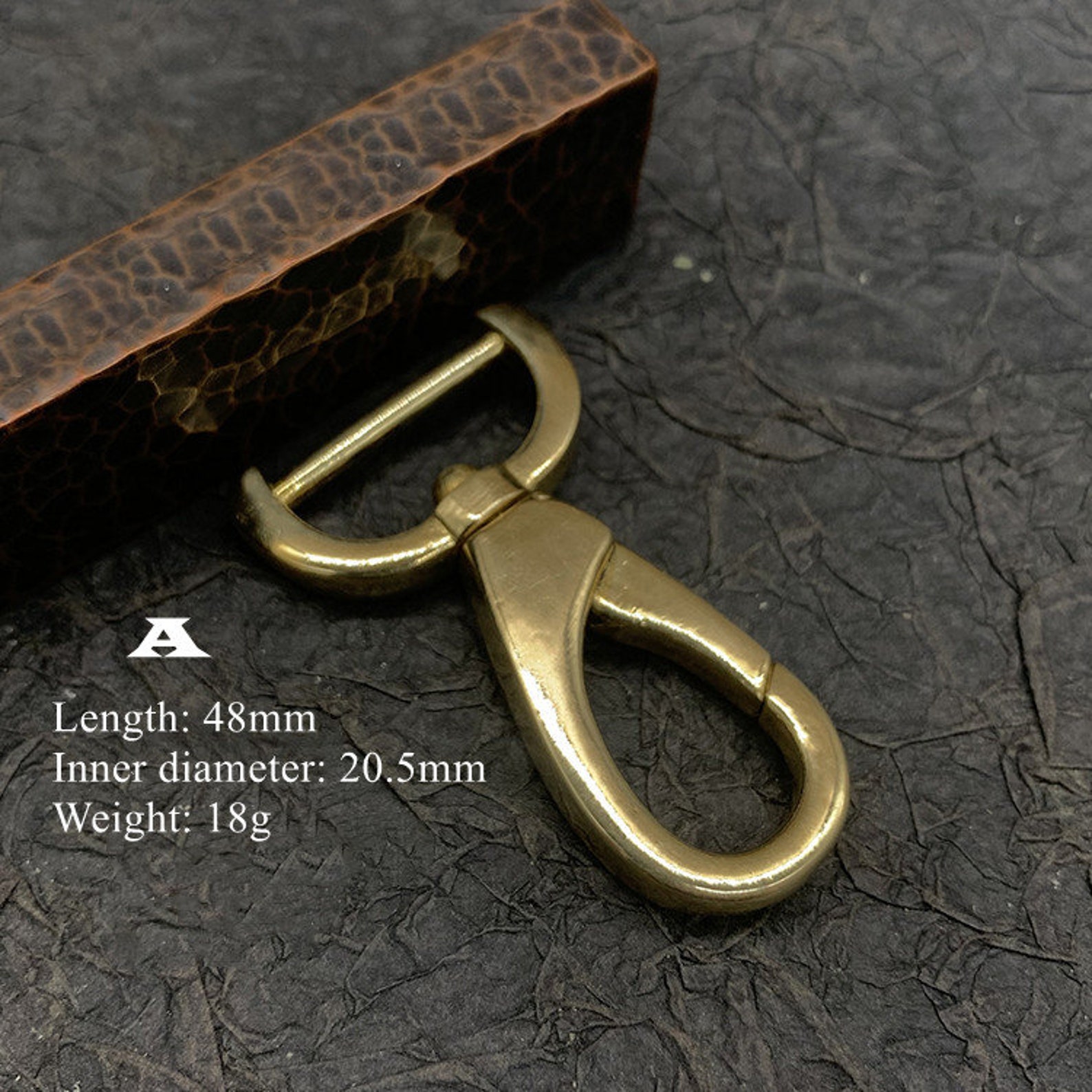 Brass Swivel Lobster Claw Clasps Curved Oval Lobster Clasp Etsy