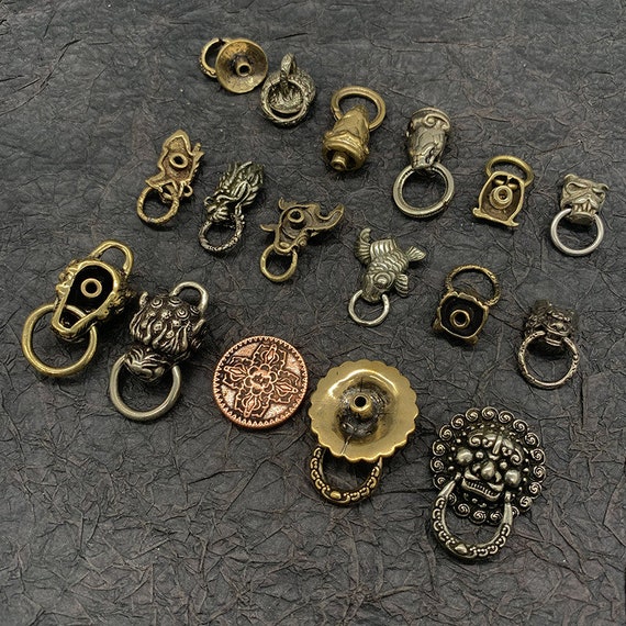 Brass Conchos Screw Back Vintage Leather Crafting Conchos Decorative Buckle  Leather Crafting Decoration Accessories 