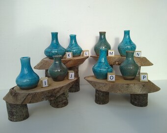 Miniature RAKU  Vases/bottles