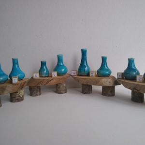 Miniature RAKU  Vases/bottles