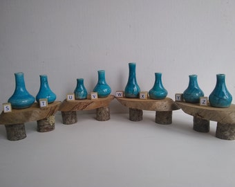 Miniature RAKU  Vases/bottles